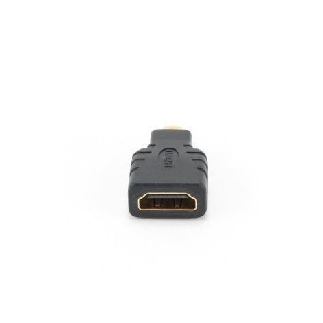 Gembird HDMI adapter | 19 pin HDMI Type A | Female | 19 pin micro HDMI Type D | Male
